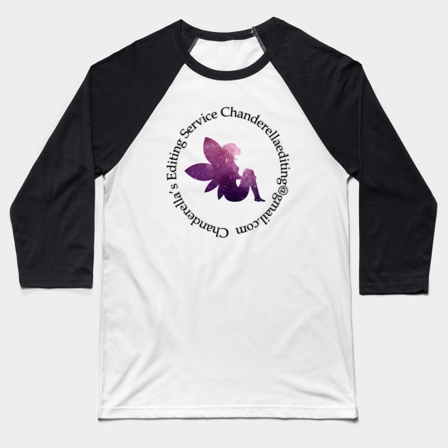 purplefairy Baseball T-Shirt by chanderella